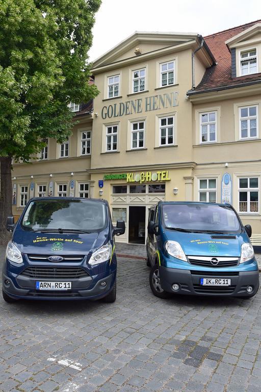 Hotel Garni Goldene Henne Arnstadt Exteriér fotografie